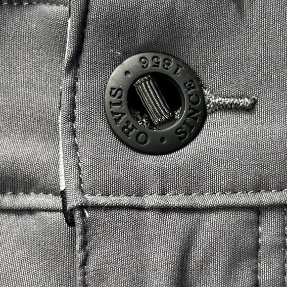 Orvis Mens Gray Nylon Blend Fishing Hiking Pants Zipper Pockets 38x34 - Picture 6 of 13